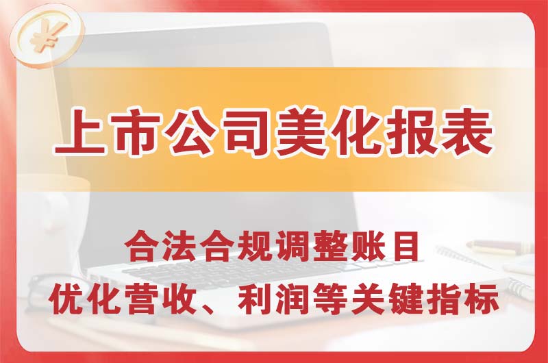 如皋上市公司美化报表